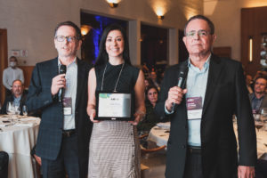 Rodolfo Fücher, Presidente do Conselho da ABES; CAROLINA MARZANO, Compliance Officer da ABES e Paulo Milliet Roque, Presidente da ABES