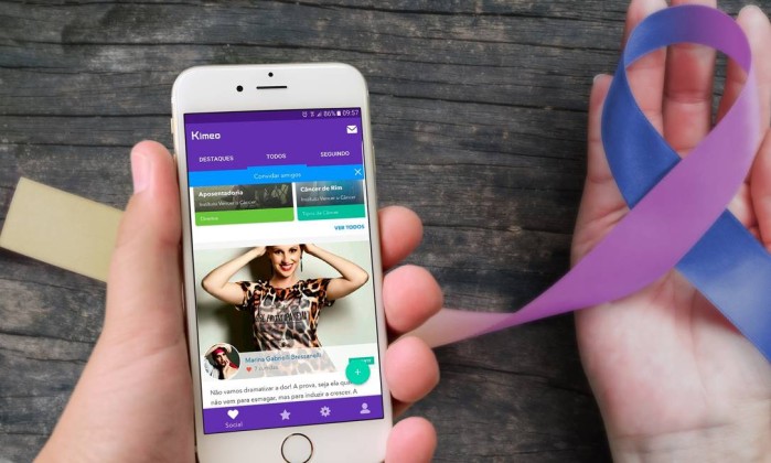 Após avó ter diagnóstico de câncer, jovem cria app para pessoas com a doença