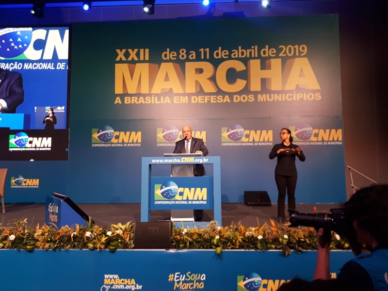 Plataforma +Brasil é lançada na Marcha dos Prefeitos