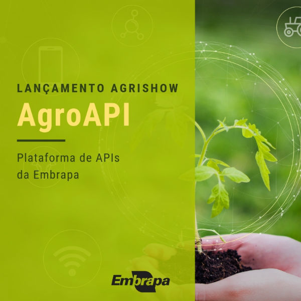 Embrapa lança na Agrishow plataforma voltada ao mercado de tecnologias em agricultura digital