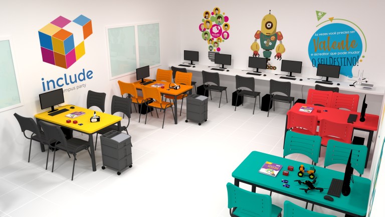 Instituto Campus Party inaugura 1° Laboratório de Robótica Include em Centro SocioEducativo no Brasil