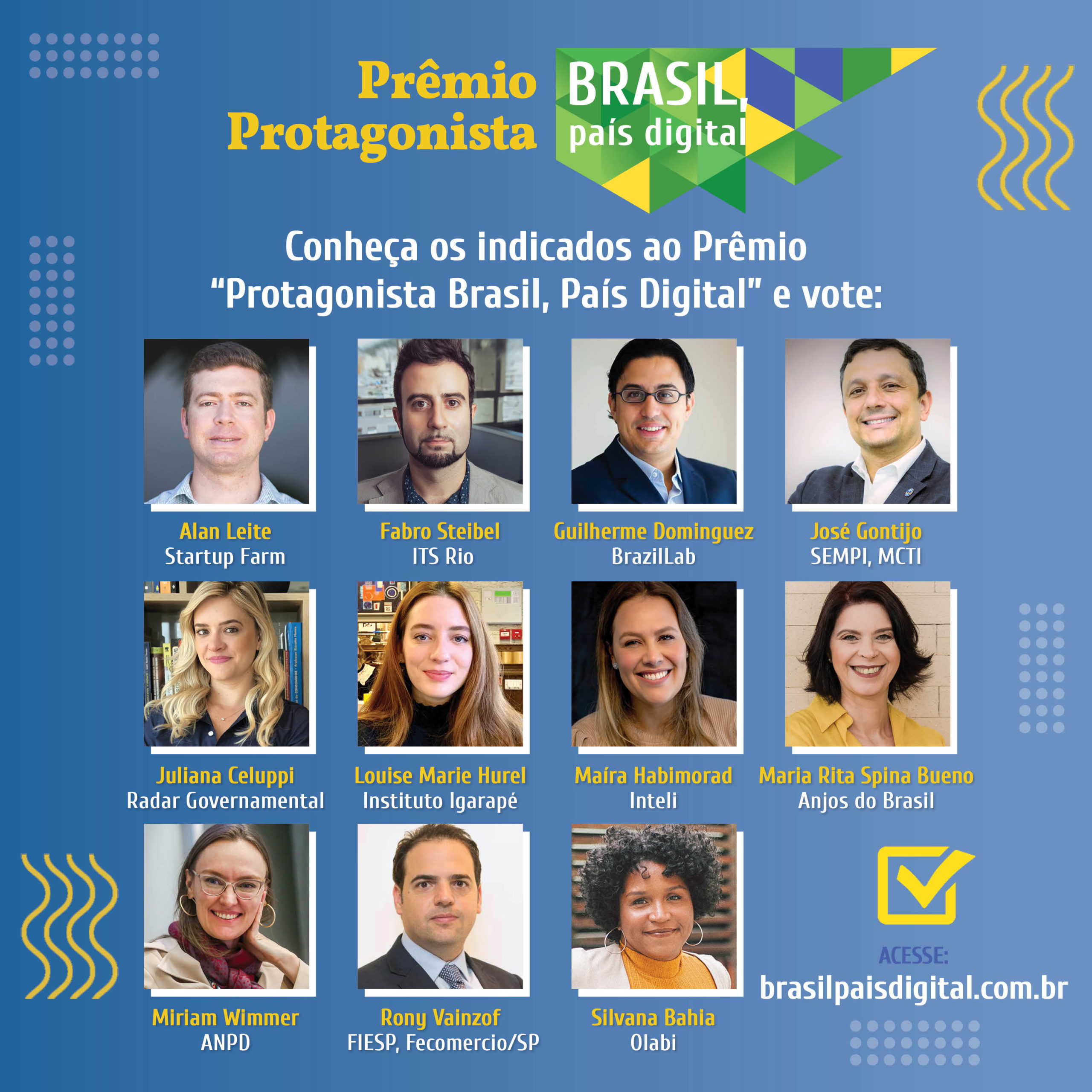 Movimento Brasil, País Digital promove a premiação “Protagonista e Embaixador Brasil, País Digital” 2021