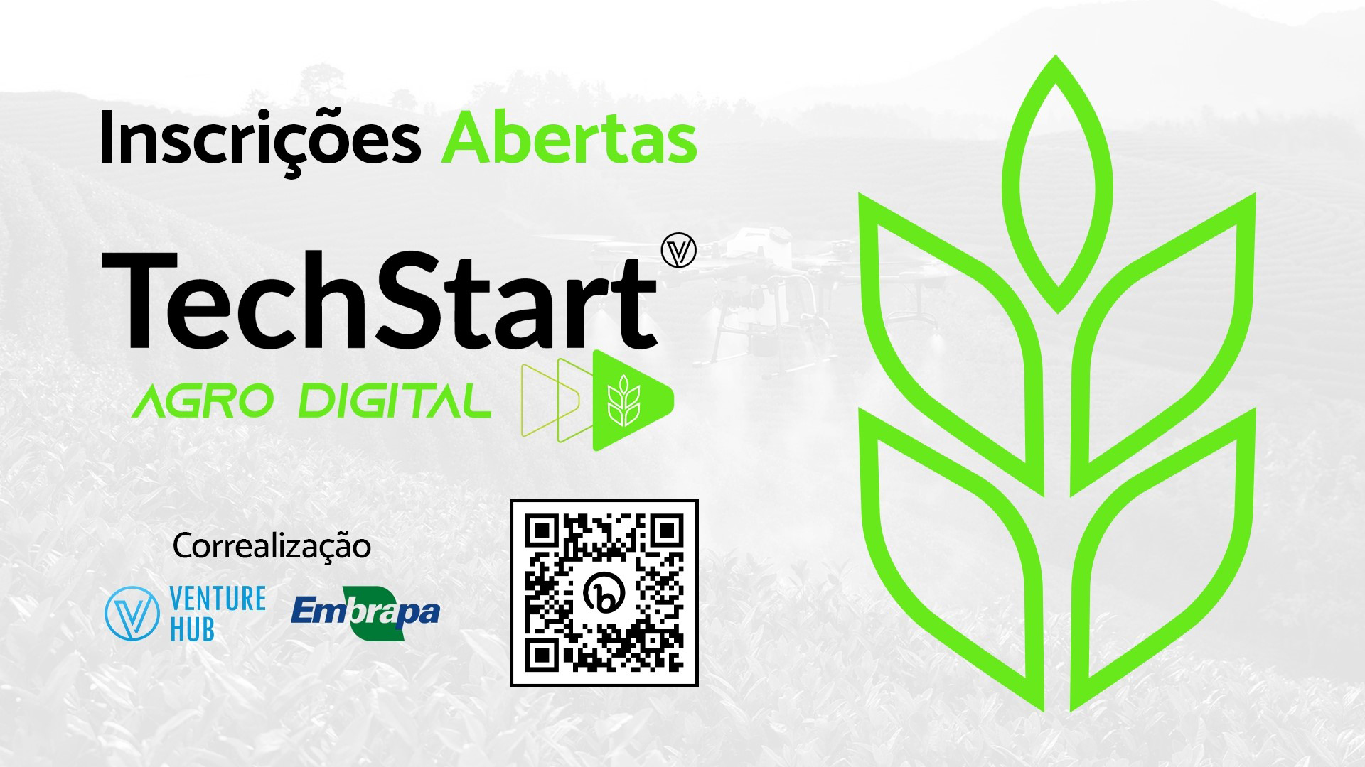 Abertas as inscrições para o programa de aceleração de startups TechStart Agro Digital