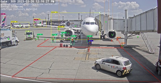 LATAM é primeira aérea do Brasil  a monitorar operações de solo  com câmeras e inteligência artificial