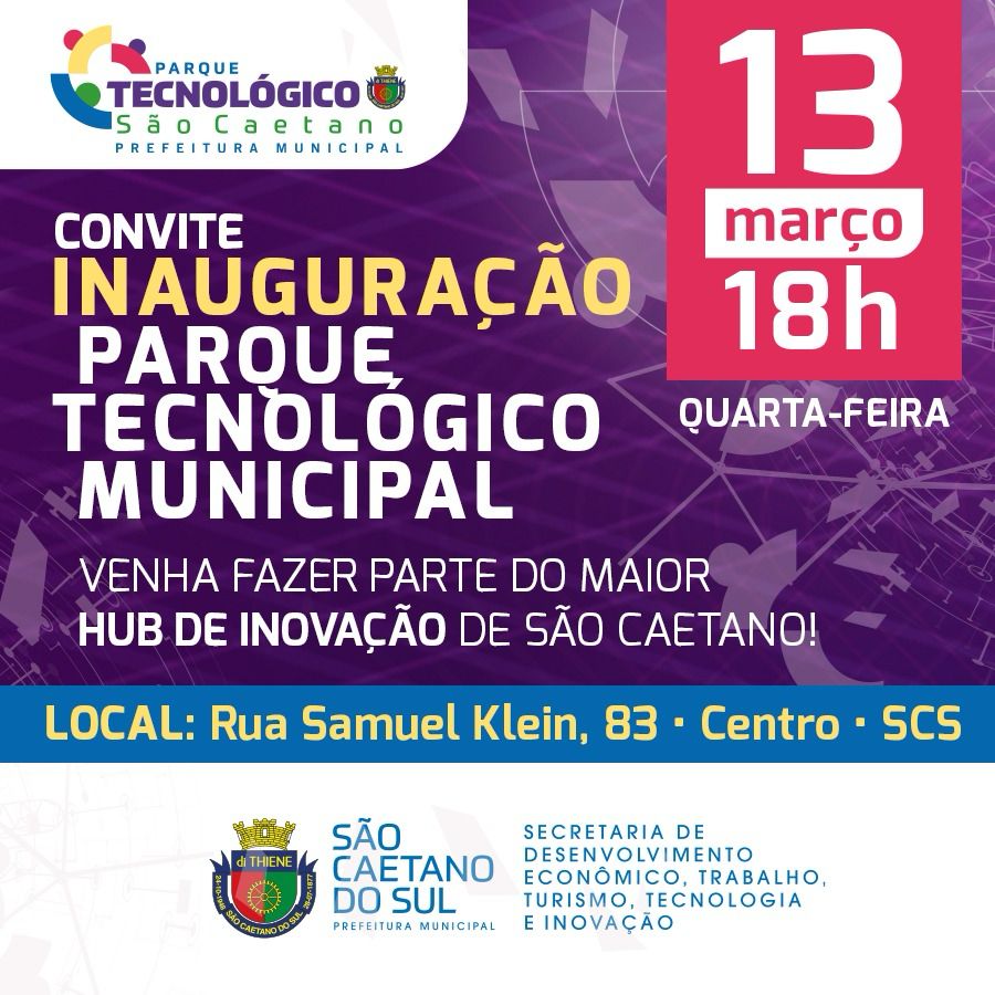 Prefeitura de São Caetano do Sul lança Parque Tecnológico
