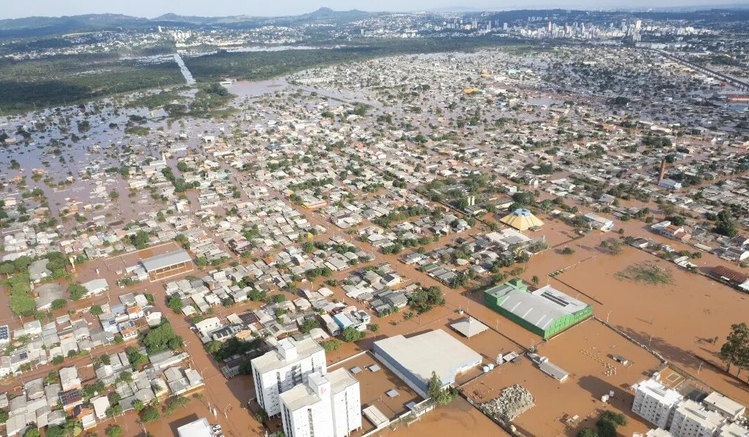 Cidades gaúchas em seu maior evento climático
