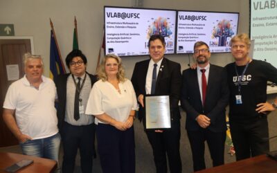 Com recursos do Governo do Estado, Fapesc e UFSC inauguram laboratório com supercomputadores para o desenvolvimento de pesquisas em Inteligência Artificial