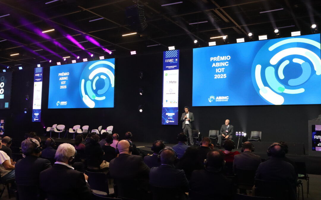 ABINC anuncia vencedores do Prêmio de IoT durante o Futurecom 2025